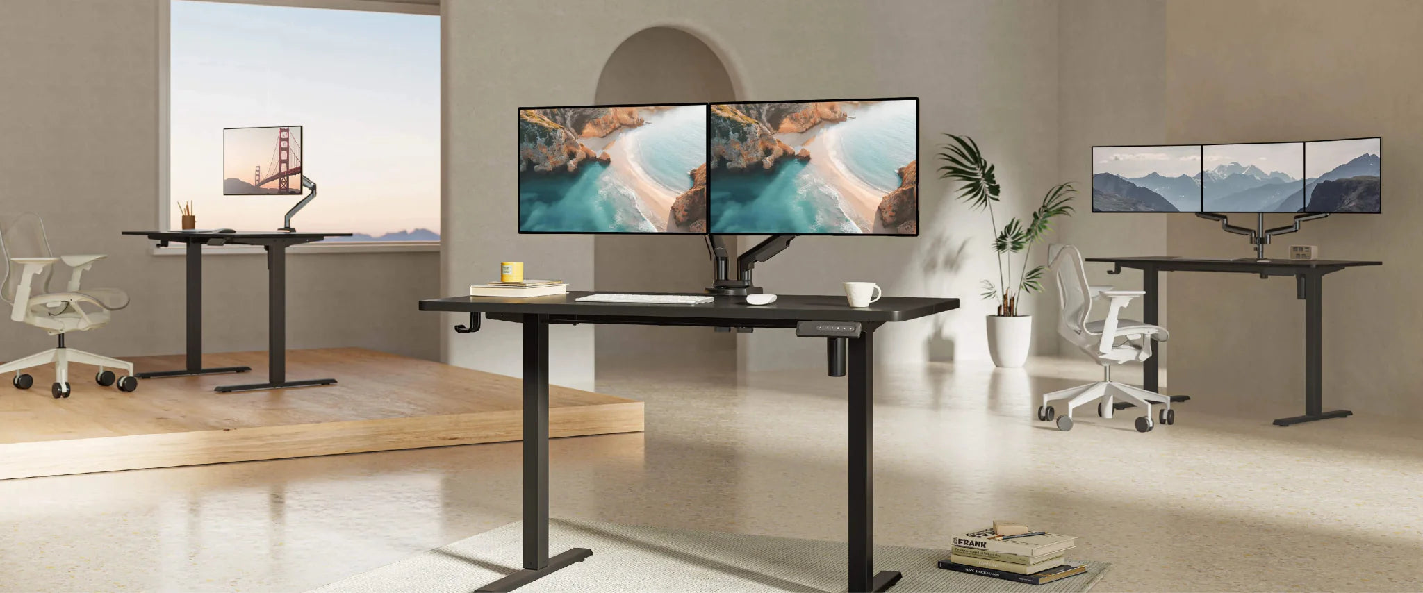 Standing Desk Types - HUANUO