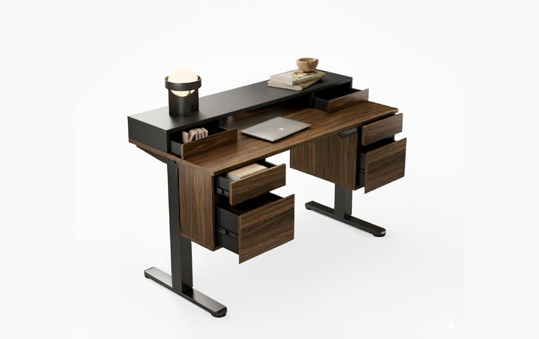 Standing Desk with Storage - HUANUO