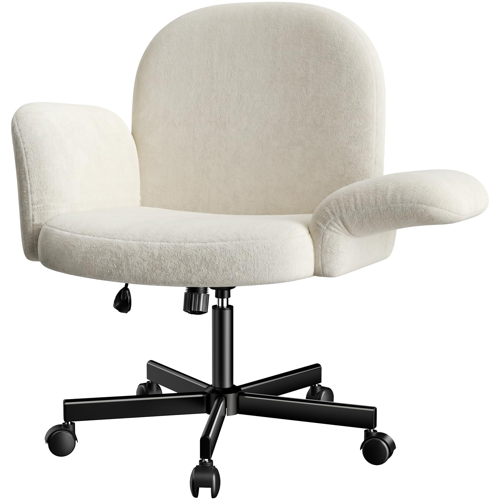 HUANUO Silla de tela chenille para sentarse con las piernas cruzadas