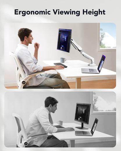 Bras pour moniteur de 13 à 32 pouces avec rotation complète à 360°