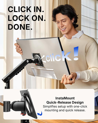 Zweiarmiger Precision View Monitorständer