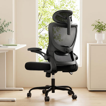 Sedia ergonomica con braccioli 3D HUANUO
