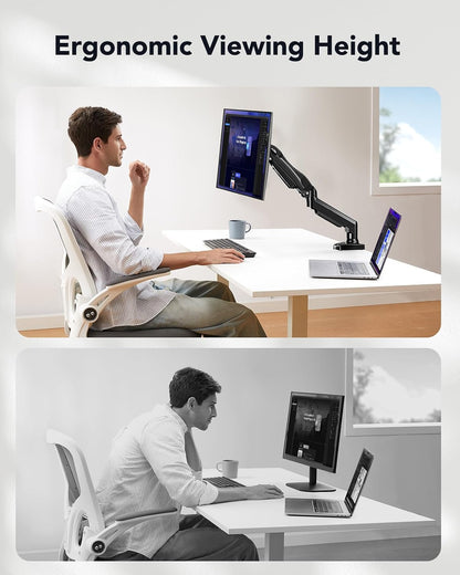 Bras pour moniteur de 13 à 32 pouces avec rotation complète à 360°