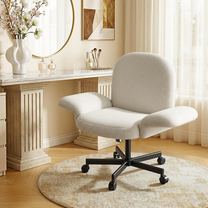 HUANUO Silla de tela chenille para sentarse con las piernas cruzadas